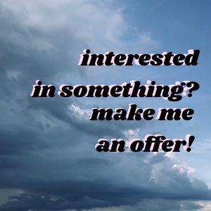 Accepting reasonable offers 🥰